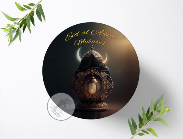 Eid al Adha Mubarak Tortenaufleger Ø 20cm, 1460z